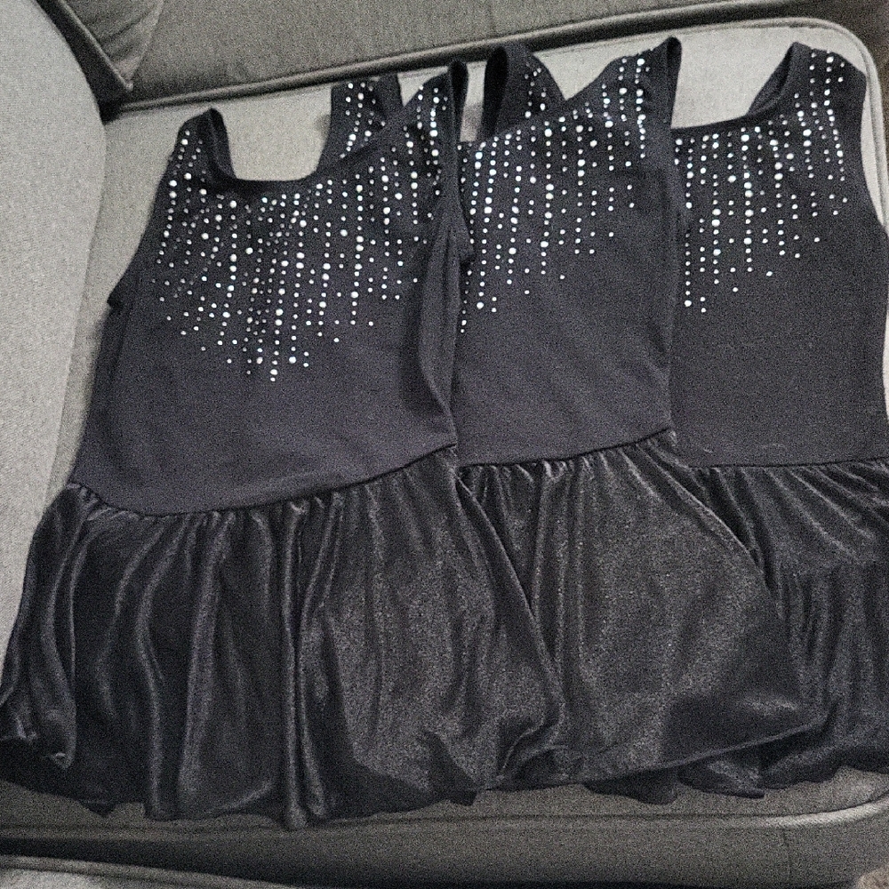 Cat & Jack Black Leotard Set